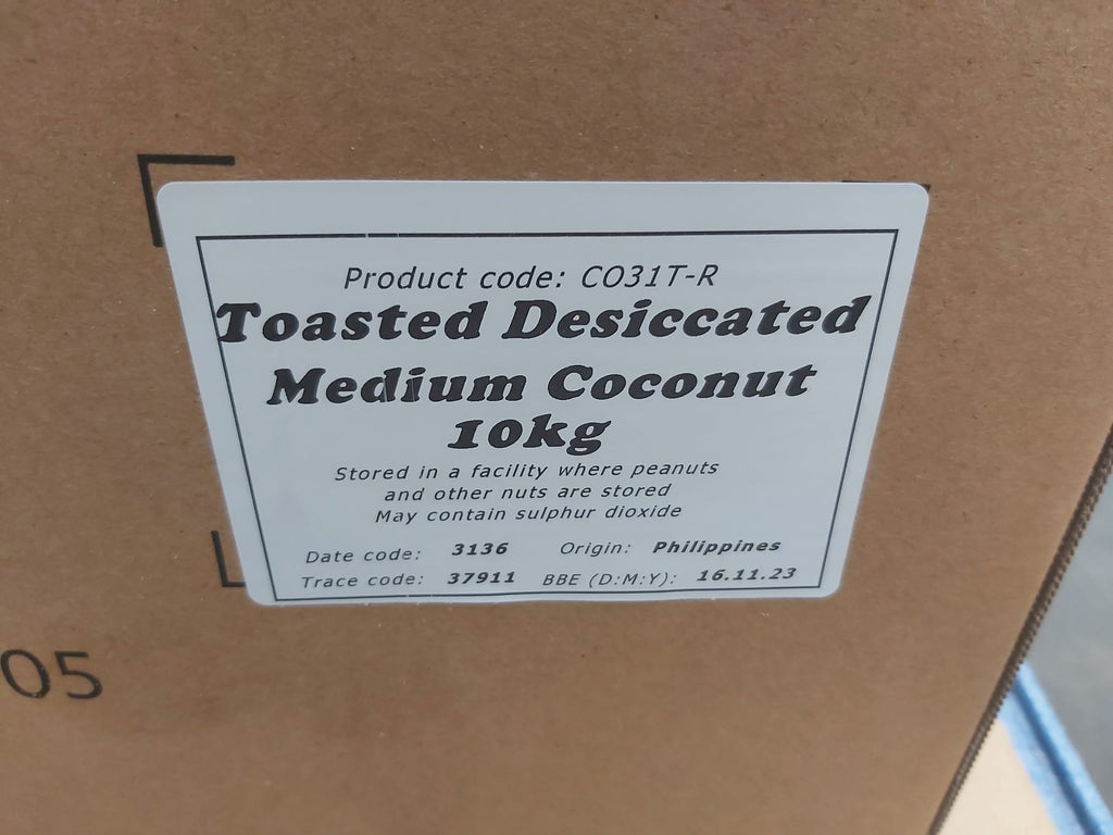 Toasted medium desiccated coconut